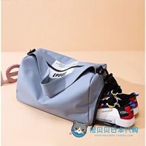 Japan Hapins Waterproof Sports Fitness Bag Women Dry Wet Separation Short Trip Travel Hand Luggage Bag Men