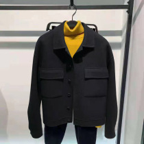2020 Mens autumn and winter New tooling pocket woolen jacket short fashion coat B2BC94463 tide