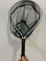 Foreign trade tail single short handle copy net fishing small fish 28 * 30cm full length 47cm convenient to carry small and exquisite