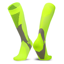 Outdoor cycling marathon length running sport compression socks hiking football bike mens and womens stockings