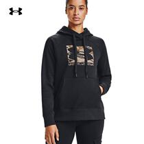 Andema official UA Rival womens training sports fleece warm hooded sweater 1357938