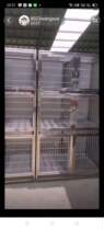 Full solid cage broken broken broken broken package replacement new back plate left and right stainless steel plate movable solid
