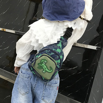 UK Next alice childrens bag Boy chest bag Dinosaur fanny pack Little girl outdoor girl cartoon satchel