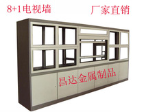 Factory direct sales Changda special customized monitoring TV wall cabinet thick iron assembly monitoring wall cabinet console
