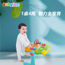 Aobei learning table toddler drawing board three-in-one baby walker multi-function anti-rollover boys and girls