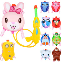 Toy water gun High pressure child boy girl pull-out swimming baby school bag small water gun childrens backpack water gun