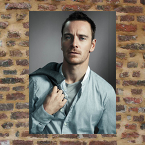 Michael Fassbender poster EKK149 full of 8 packs of postal law shark Michael Fassbinder