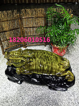 Golden Sinan wood carving Ebony Dragon turtle shady wood ornaments root carving Phoenix Guanyin Bodhisattva Maitreya Buddha animal figures