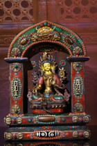 Hidden area back to pure handmade pinch studded jewel sky Jewel Buddha niches Buddha Statue of the Buddha