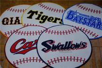 Japanese professional baseball team fans around Yomiuri giant Hanshin Tiger Yokohama swallows non-slip mat mats