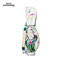 cerebro Spano Chinese style 3D embroidery Phoenix ball bag light golf bag female