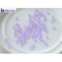 MC3 Violet 3mm Diamond beads Preciosa Czech glass Fantesi handmade diy beading embroidery
