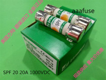 Littelfuse original 10X38 SOLAR photovoltaic fuse SPF-10 20 1000V New