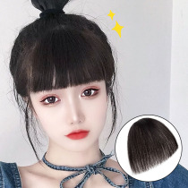 Net Red comics Qi banghai wig film eyebrows short banghai Japanese two-dimensional real hair natural sweet one-size-fits-all
