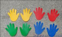  Hand prints footprints hands and feet prints sensory integration combination of soft rubber contacts tactile massage childrens early learning practice
