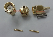 RF Radio Frequency SMA-J-1 5 coaxial 50 European connector HF SMA public 2 4G antenna inner screw inner pin plug