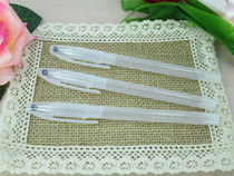 Miao embroidery cross stitch water-soluble refill matching pen shell Transparent pen shell Pen holder Empty pen shell 0 3 yuan