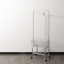 Removable hanger floor-to-ceiling storage rack drying rack hanger floor bedroom multifunctional balcony trolley bedroom