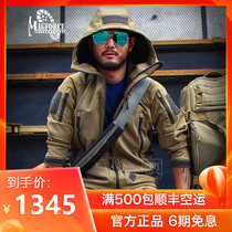 Outdoor Jacket Suit Military Fan Men Maghor Taiwan 1001 Waterproof Tactical Hooded Sports Soft Shell Jacket