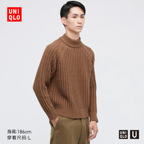 UNIQLO U (UNIQLO U) Mens Womens turtleneck sweater (long sleeve sweater) 443490