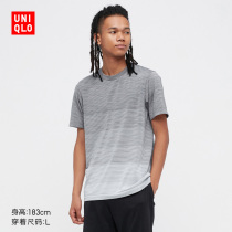 Federers same speed jersey mens dress DRY-EX moisture absorption perspiration round collar T-shirt short sleeve sport 449017