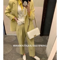 SRK Advanced Sense Split Suit Jacket Women's 2022 New Temperament Fashion Skirt Two-Piece Age Reduction Suit