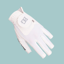 New GOLF womens gloves Dew fingers summer breathable white gloves practice wear-resistant non-slip GOLF Korean