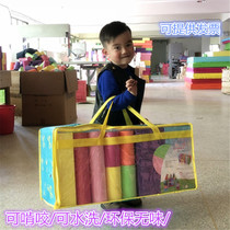 Naughty Castle Childrens Foam Large Kindergarten Puzzle eva Software District Corner Sponge Chateau Building Block Toys