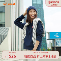 LAFUMA Lefei Leaf Outdoor 21 New Men's and Women's Couple Hooded Wear Loose Sports Coat LFTS1CW66