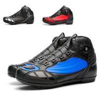 Winter high lock-free cycling shoes non-lock shoes men and women mountain road car shoes windproof and warm bicycle shoes