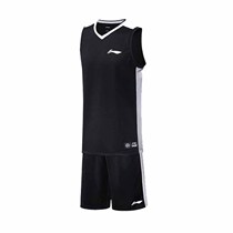 Li Ning basketball uniform 2021 autumn new basketball series mens team professional basketball competition uniform AATR041