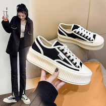 Sails Shoes Womens Thick Bottom Cookies Shoes 2022 Summer New Women Shoes 100 Hitch A Little White Shoes Girl Exploits