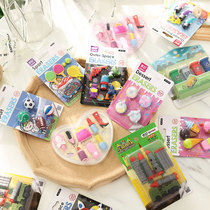 Creative modeling cartoon cute eraser student prizes children gifts school supplies kindergarten gifts stationery