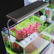 Super white fish tank water and land tank ecological plant water grass landscape cylinder full spectrum COB energy-saving bright bright horizontal version LED clip light