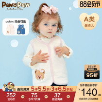 PawinPaw Cartoon Cutty Bear Fashion Cozy Girl V - collar Cartoon Cute