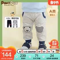 (Ole clear bin) PawinPaw small Bear childrens clothing Spring Baby Boy Casual Long Pants Wear cloth Wear Cloth