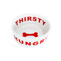 Ceramic dog bowl Cat Bowl Pet Bowl dog food basin pet supplies large dog Single Bowl golden retriever dog food basin