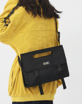 Briefcase Satchel Single Shoulder Bag Men Tide Card Small CrowdDesign Sensard Satchel Satchel Women 100 Hitch Student Commuter Handbag Bag