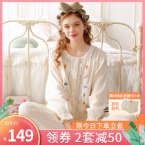 Home Time Month Subsuit Summer Thin postpartum Pure cotton cloth May 4 Lactation pyjamas pregnant woman Spring and autumn Family clothes