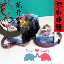 Alternative ghosts 6 colors compatible EP R330 printer with ink cartridges large capacity supply system