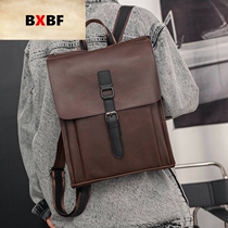 BXBF New Retro Stereotyped Shoulder Pack Han - bag Men Package Casual Style Backpack Business Package Travel