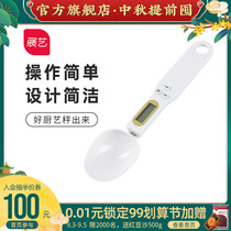 Exhibition art electronic scale measuring spoon called high precision weighing kitchen spoon measuring spoon gram several spoons household baking