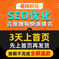 SEO optimization website fast ranking Baidu includes network promotion Sogou keyword search optimization on the homepage