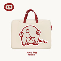 Wind cat Rice big ass for Huawei Lenovo Apple 13 14 15 6 inch laptop laptop bag female