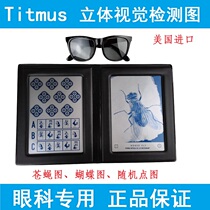 Stereoscopic fly diagram Stereoscopic detection fly butterfly titmus stereoscopic polarization test check chart