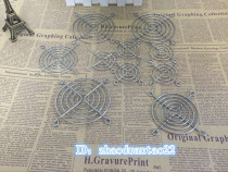 3 3 5 4 5 6 7 8 9 11 12 14 15CM CM heat dissipation fan guard metal rail network protection