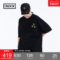 (INXX) inxx sports Chauds lovers personality printed short sleeve T-shirt male and female SIB2018254