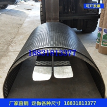 Heavy-duty steel ji shai ban thick thick semi-circular ji shai ban grinding and feeds punching plate ji shai ban