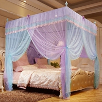 New net red mosquito net home 1 8 m bed bedroom princess wind 1 5 m plus high encryption palace triple open door plus coarse
