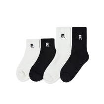 REFORM ICON SOCKS embroidery LOGO comfortable couples casual wear towel bottom Japanese stockings